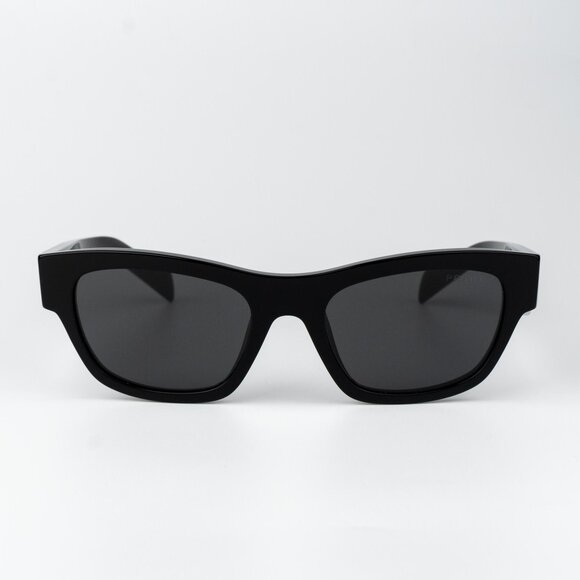 Prada Women Sunglasses Black Square PRB09S 16K08Z NEW AUTHENTIC - Picture 1 of 13